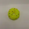 Brinquedos de vinil para cachorro direto da fábrica, rosquinhas de gergelim, resistentes à mordida, molares, explosões transfronteiriças