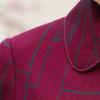 Abrigo de solapa de otoño para mamá para mujeres de 60 a 80 años, Tops elegantes de primavera y otoño para mujeres de mediana edad y mayores, Ropa para abuela