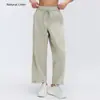 Pantalones Deportivos Sueltos para Mujer con Puños con Cordón, Pantalones Casuales Convertibles, Pantalones Finos y Transpirables para Entrenamiento, Running, Fitness D26043