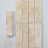 Ladrilhos de Calcário Cuidadosamente Selecionados, Ladrilhos de Banheiro Retrô, Ladrilhos Artesanais para Vilas de Aluguel e Pátios, Ladrilhos de Parede e Piso Foscos Antiderrapantes de Foshan