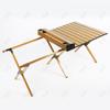 Mesa de Puesto de Aleación de Aluminio para Viajes Familiares por Carretera, Camping, Mesa de Picnic, Mesa Plegable para Camping para Jardín de Patio al Aire Libre