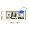 En Stock Transfronterizo Temporada de Graduación 2026 Pinza para Billetes Portabilletes Creativo Billetera de Madera Personalizada Artesanía de Madera