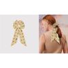 Nuevo Pañuelo para la Cabeza Diadema Piedra de Perro Cinta Larga Pequeña Serpentina Goma para el Cabello Bolso Pañuelo de Verano Diadema para Mujeres