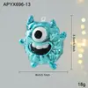 Decoraciones Navideñas Adornos para Árbol de Navidad Azules Animales de Dibujos Animados Ángeles Colgantes Decorativos Pequeños