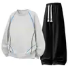[M-8XL] Conjunto Deportivo Casual Otoño 2026 Tallas Grandes para Hombre, Sudadera Versátil y Pantalones Casuales Modernos para Hombre