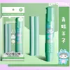 Goma de borrar creativa para estudiantes, niños de preescolar, primaria, menos migas, caricatura, linda, limpia, menos rastros, retráctil
