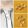 Broche de Hebilla de Cintura de Perlas para Mujer, Pin de Solapa Antiexposición, Pin de Fijación de Cintura, Herramienta de Ajuste de Cintura de Falda