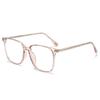 8314 Modelo Nuevo Gafas Anti Luz Azul Sin Receta Marco Grande de Tr90 Gafas Sin Receta Al por Mayor del Fabricante