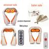 Massageador de Pescoço e Ombro Xale de Massagem Coluna Cervical Massagem Amassamento Xale de Batida Estilo Xale Infravermelho