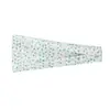 Diadema elástica bohemia transfronteriza europea y americana con estampado floral, pañuelo para la cabeza absorbente de sudor para yoga y deportes, diadema ancha antideslizante para mujer