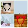 Diadema estilo coreano con orejas de gato de peluche, accesorio para el cabello, diadema para lavar la cara, novedad de 2024