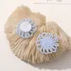 Estilo Fresco de Verão Cor Mori Combinação de Cores Miçanga Flor Margarida DIY Clipe Lateral Brincos Sapatos com Furo Sapatos de Gelatina Sapatos Acessórios de Flor
