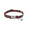 Poliéster Nueva Moda Campana para Mascotas Collar Decorativo para Gatos, Estilo Japonés Diseño Simple, Halloween Navidad Venta Caliente Transfronteriza