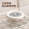 Molde para cubitos de hielo de grado alimenticio, prensa para cubitos de hielo, caja de almacenamiento de hielo de gran capacidad para el hogar con tapa, caja de hielo para cubitos de hielo de frutas