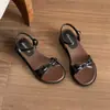 2026 Estilo Dulce con Lazo Suela Gruesa Nuevas Sandalias de Playa de Moda para Mujer Suela Suave Cómodas