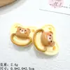 Accesorios de Resina para Manualidades de Dibujos Animados Chupete Animal Pegamento de Crema Pasador Hecho a Mano Funda para Teléfono Móvil Equipaje Hebilla de Zapato Accesorios