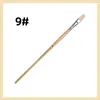 Set de Pinceles para Pintura al Óleo de Cerdas de Cerdo Transfronterizo con Mango de Madera, Pinceles Planos, Pinceles para Gouache, Pinceles para Acrílico y Pinceles Artísticos Especializados