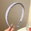 Diadema de felpa Melard para mujer, otoño e invierno, diadema elegante de corona alta con dientes, antideslizante, accesorio para el cabello que aplasta el cabello