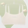 Colete de Algodão Desenvolvimental Personalizado para Meninas de 8 a 16 Anos Lingerie Camada Dupla Tubinho para Meninas do Ensino Fundamental e Médio Sem Argolas