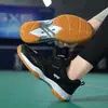 Nuevos Zapatos de Tenis para Hombre Exteriores Interiores Diarios Versátiles Clásicos Ligeros Pareja Deportivos Zapatos de Bádminton Fabricante Negro Blanco