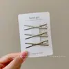 Pinza para el pelo de lazo de dopamina de primavera y verano Accesorio para el pelo Pinza de pelo colorida lateral de Yiwu Pinza lateral Pinza de pico de pato de alta gama exquisita