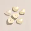 Adesivos Coração de Pérola Imitação Alto Brilho Acessórios de Cabelo Artesanais DIY Capa de Celular Materiais de Decoração para Nail Art Enfeites