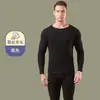 Roupa Íntima Térmica Masculina Conjunto Forrado com Lã Mais Grossa Autoaquecimento Alemão Roupa Interna Camisa Base Roupas de Outono Calças de Outono Inverno