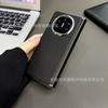 Adecuado para Huawei Matex3 Funda para Teléfono Móvil de Cuero Liso con Eje Central Galvanizado 50% de descuento con Pantalla Apilada, Anticaídas y a Prueba de Polvo Eje Central Dorado Galvanizado