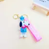 Nuevo Llavero de Muñeco Charlie Snoopy Dibujo Animado Colgante para Coche Llavero de Bolso para Hombres y Mujeres Regalo Creativo