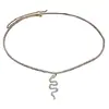 Comércio Exterior Mais Vendido Pingente em Forma de Cobra com Strass Corrente de Cintura Acessórios para Cinto Moda Europeia e Americana Corrente de Cintura com Strass Corrente de Cintura