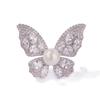 Broche de Mariposa de Perlas de Alta Gama, Corsage, Accesorios para Solapa, Pin, Ropa de Alta Gama, Accesorios para Ropa de Mujer y Hombre, Joyería