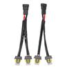 Atacado de fábrica farol de carro 9005/9006/H4/H13/H11 macho para fêmea um minuto dois cabo de conversão soquete cabo