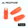 Cola de chaqueta de 6 mm/7 mm/8 mm para flecha de fibra de vidrio de 6/7/8 mm de diámetro exterior, flecha de entrenamiento recreativa compuesta de arco recurvo