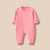 Bebê recém-nascido de Velvet Baby Jumpsuit outono e inverno roupas masculinas e femininas de fundo 100 dias roupas de lua cheia roupa interior térmica