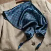 Pañuelo Triangular de Encaje Floral Estilo Francés para Mujer, Estilo Pastoral, Tocado con Lazo Negro para la Cintura, Turbante Vintage, Bufanda de Seda para Protección Solar