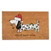 Felpudo navideño transfronterizo estilo americano, felpudo absorbente para baño y cocina, felpudo para entrada exterior, felpudo resistente a la suciedad