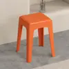 Bancos de Plástico Acolchados para Uso en Casa, Bancos Cuadrados Gruesos Extra Apilables, Bancos para Mesa de Comedor de Sala de Estar, Bancos Sencillos, Taburetes de Maquillaje al por Mayor