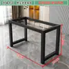 Soporte para pata de mesa marco de mesa de hierro forjado soldadura a medida pintura al horno patas de mesa de comedor de metal patas de escritorio de oficina mesa de centro de hierro forjado mostrador de bar