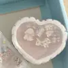 Funda de Teléfono Magnética para Gato con Forma de Corazón para Animales Pequeños Rosa y Morado 17Promax Adecuada para 18Pro Doble Capa 16Pro15