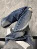 Jeans Rotos para Mujer, Pantalones Harem de Pierna Recta, Primavera/Verano 2026, Delgados, de Cintura Alta, Adelgazantes, Corte Holgado, Pantalones Largos para Petite, que Aumentan la Altura