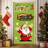 Temu Tela de Fondo Temática Navideña Más Vendida Cortina de Puerta Festiva de Venta Caliente Transfronteriza Tela Colgante Decoración del Hogar Tela de Escena