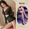 Lingerie Sexy, Vestido Sedutor que Cobre o Bumbum, Puro Desejo, Renda Transparente, Não Precisa Tirar, Pijama Apaixonado, Quente e Sexy para Sedução
