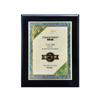Medalha de Folha de Ouro Placa de Autorização Feita Sob Medida Base de Madeira Placa de Cobre Placa de Honra Feita Sob Medida Certificado de Honra Prêmio Placa Comemorativa
