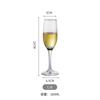 Copa de champán de cristal al por mayor, copa de copa europea para el hogar, copa de vino blanco, copa de vino tinto, copa de punto