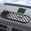 Soporte para Teléfono de Coche, Placa de Matrícula de Estacionamiento para Tablero, Soporte Fijo Universal, Accesorio de Interior, Placa de Número de Teléfono Móvil