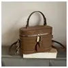Bolsas Retro Transfronterizas, Bolsos Tote Coreanos de Nicho para Mujer, Nuevos Modelos Transfronterizos, Bolsos de Hombro Simples Casuales de Gran Capacidad para el Trabajo