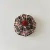 Sombrero de Bebé para una Sola Sartén Otoño Invierno Exterior ins Bebé Niño Pequeño Boina a Cuadros Sombrero Octagonal Retro Sombrero de Pintor para Niños