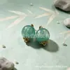 Qipao de Alta Qualidade Botões de Sapo Base de Flor de Jade Chinês Botões de Pérola Redonda Botões Artesanais Retrô Acessórios Decorativos Hanfu