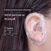 Protetor auricular descartável em forma de tira 100 PE plástico proteção auricular tintura de cabelo banho de óleo fábrica atacado