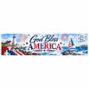 Amazon Nuevo Producto Más Vendido Banner Temático del Día de la Independencia Americana Tela Decorativa de Fondo para Fiesta de Festival Transfronteriza